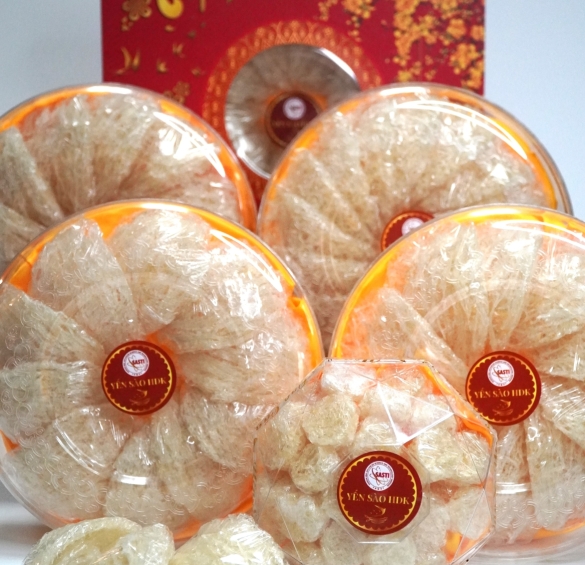 TỔ YẾN RÚT LÔNG LOẠI 2 HDK - 100G